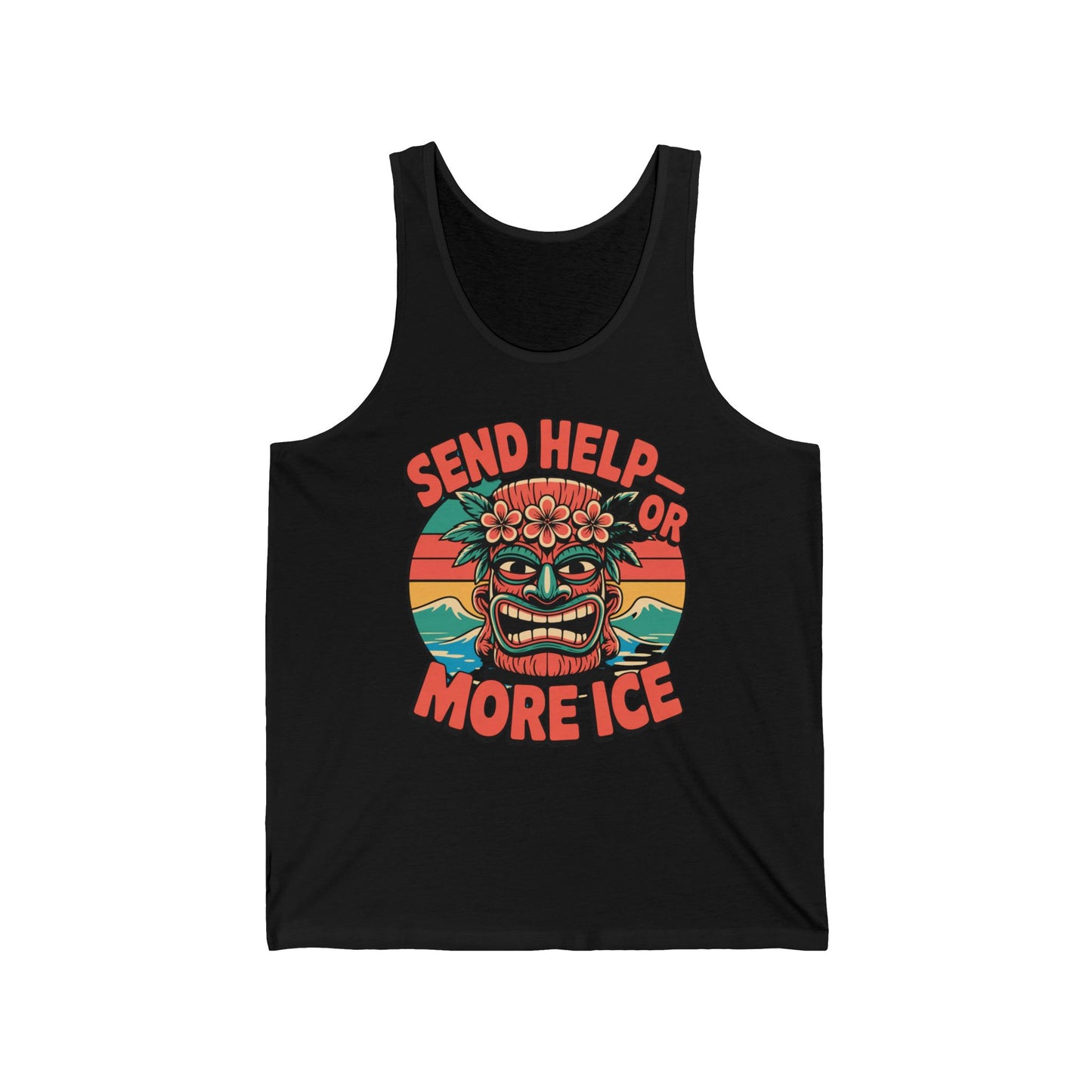 Rebel Tropics Tiki Tank Tops