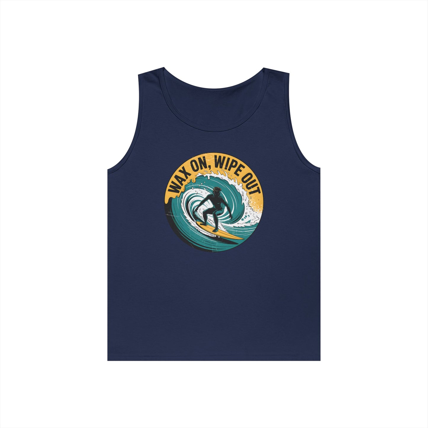 Wax On, Wipe Out Surf-Inspired Tank Top