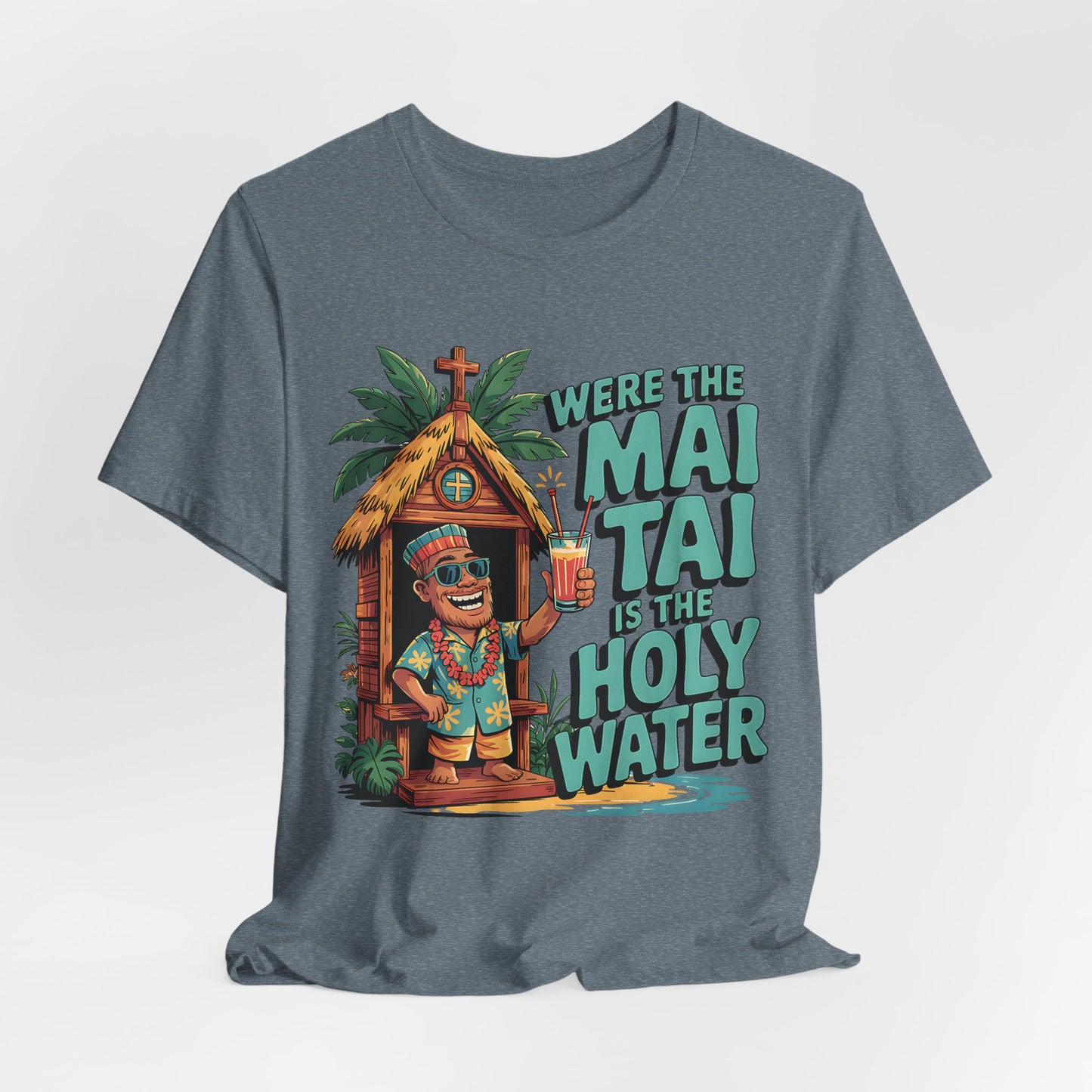 Tropical Mai Tai Tiki T-Shirt