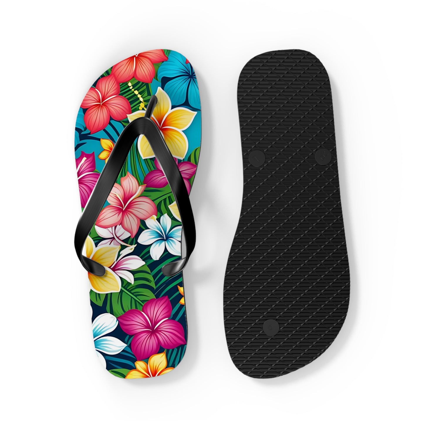 Tropical Flip Flops- Unisex Aloha Vibes