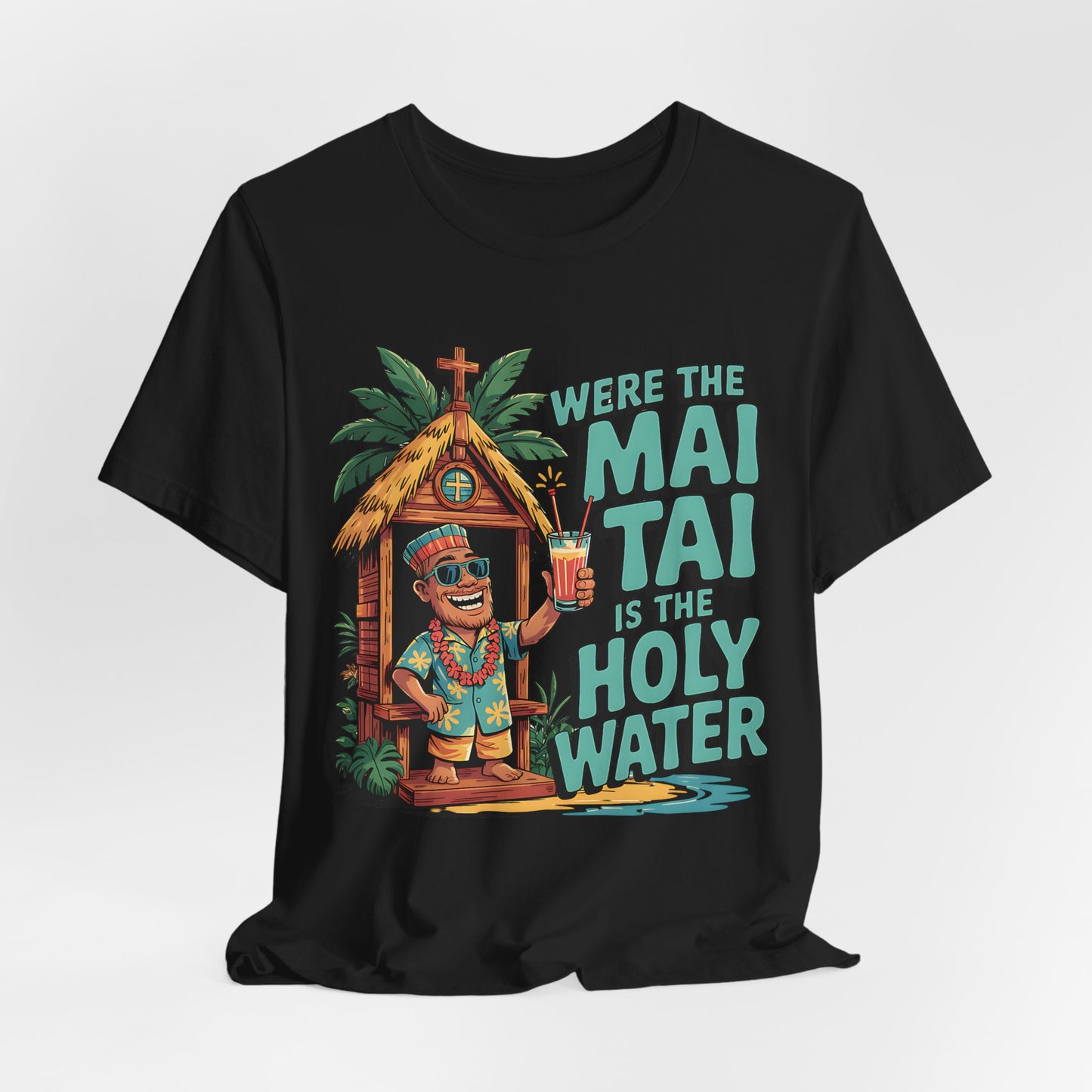 Tropical Mai Tai Tiki T-Shirt