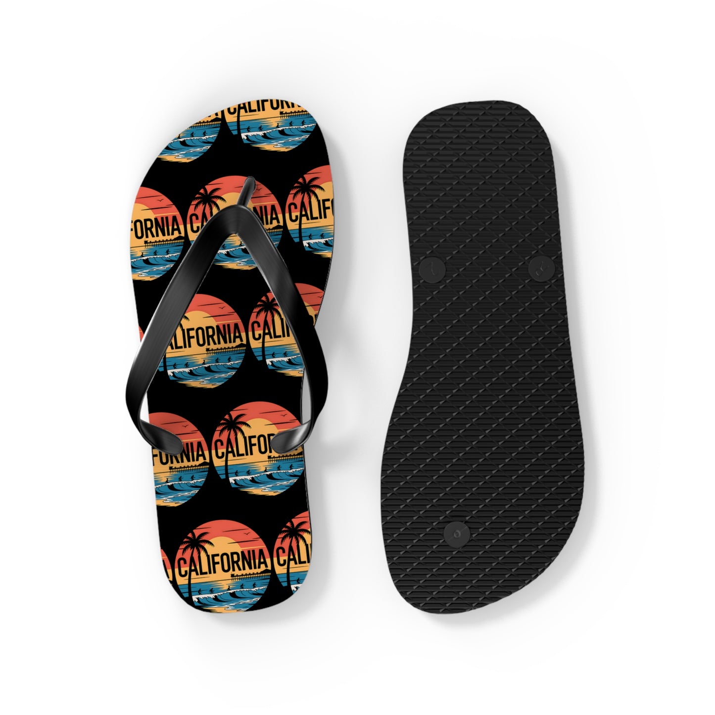 California Sunset Flip Flops - Beachwear Sandals