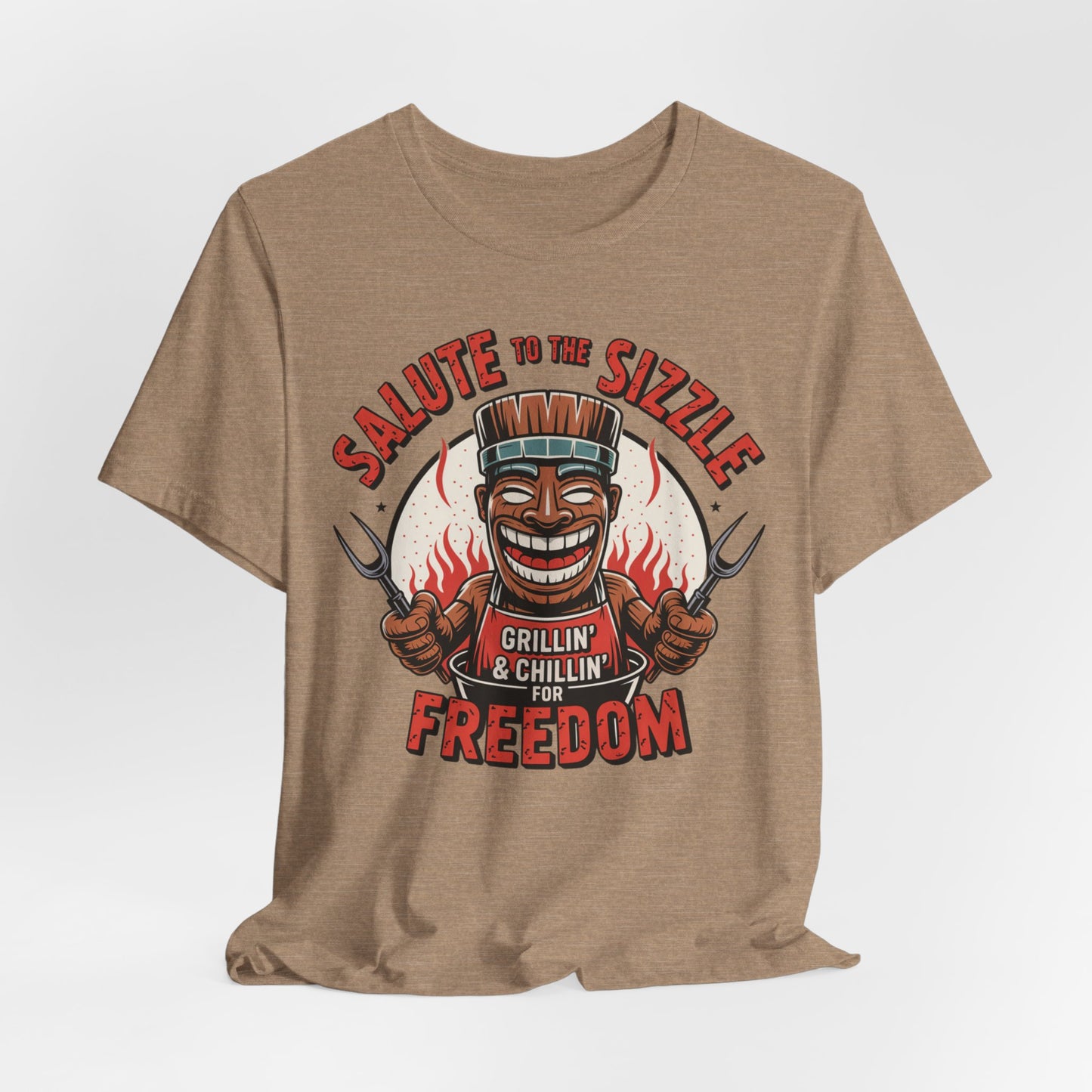 Grillin' and Chillin' Tiki T-Shirt