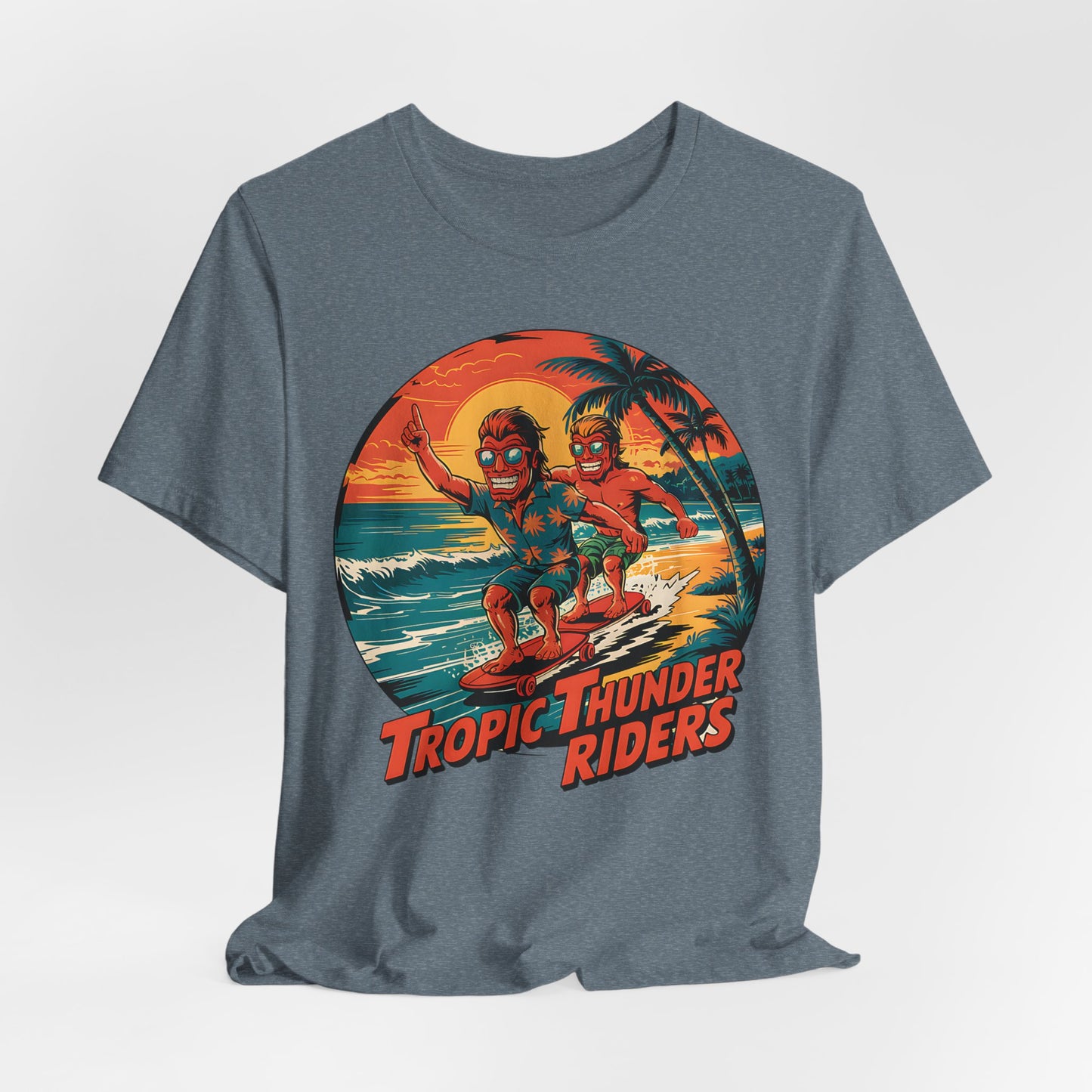 Tropic Thunder Riders Surf Tee - Unisex Short Sleeve T-Shirt