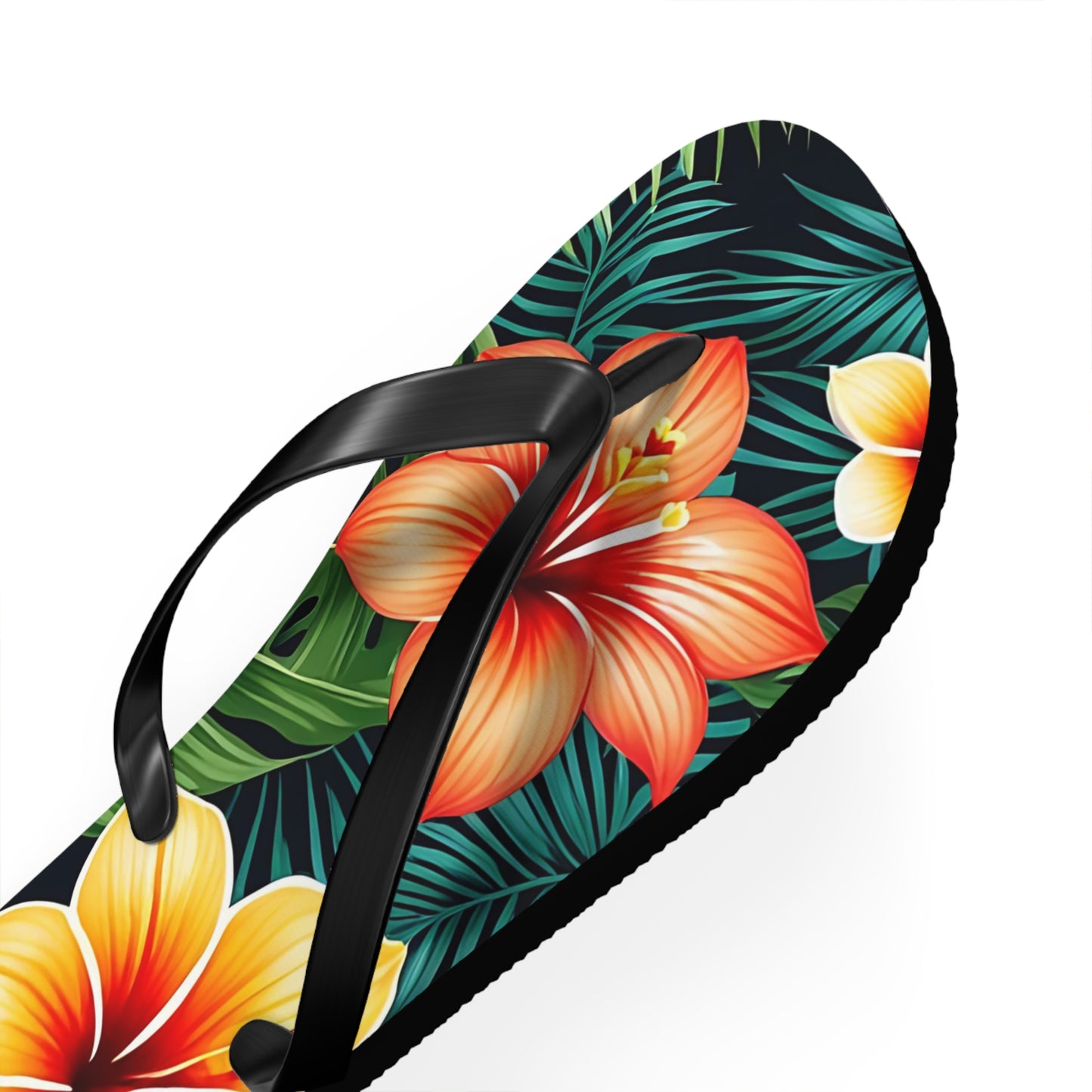 Summer Beach Sandals- Flower Flip Flops