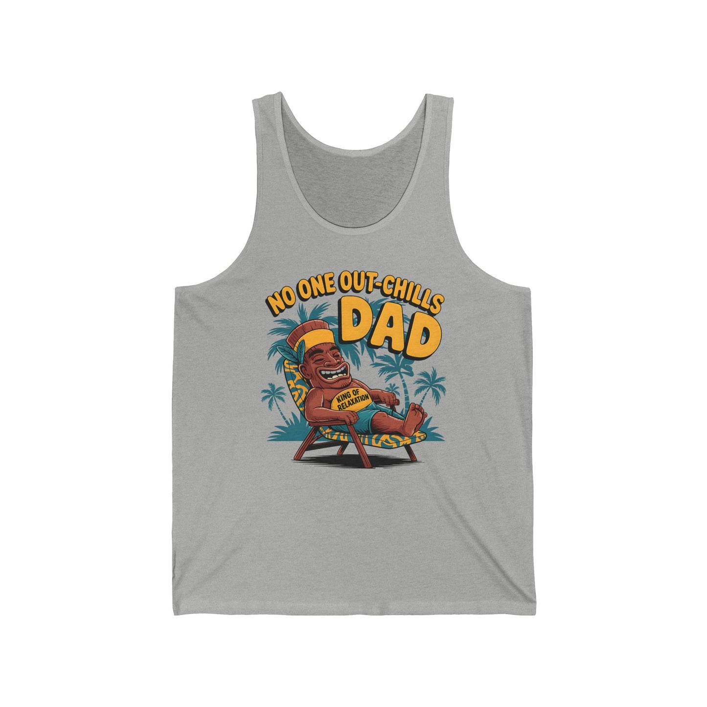 Chill Dad Tiki Tank Top