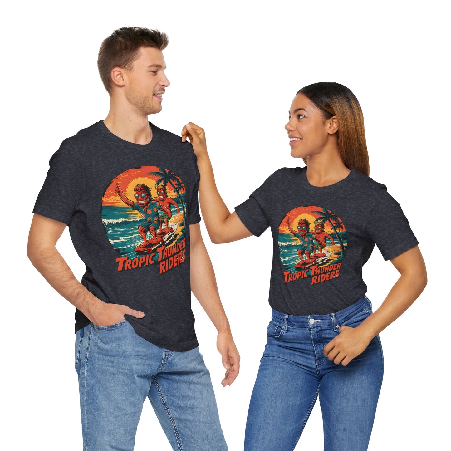 Tropic Thunder Riders Surf Tee - Unisex Short Sleeve T-Shirt