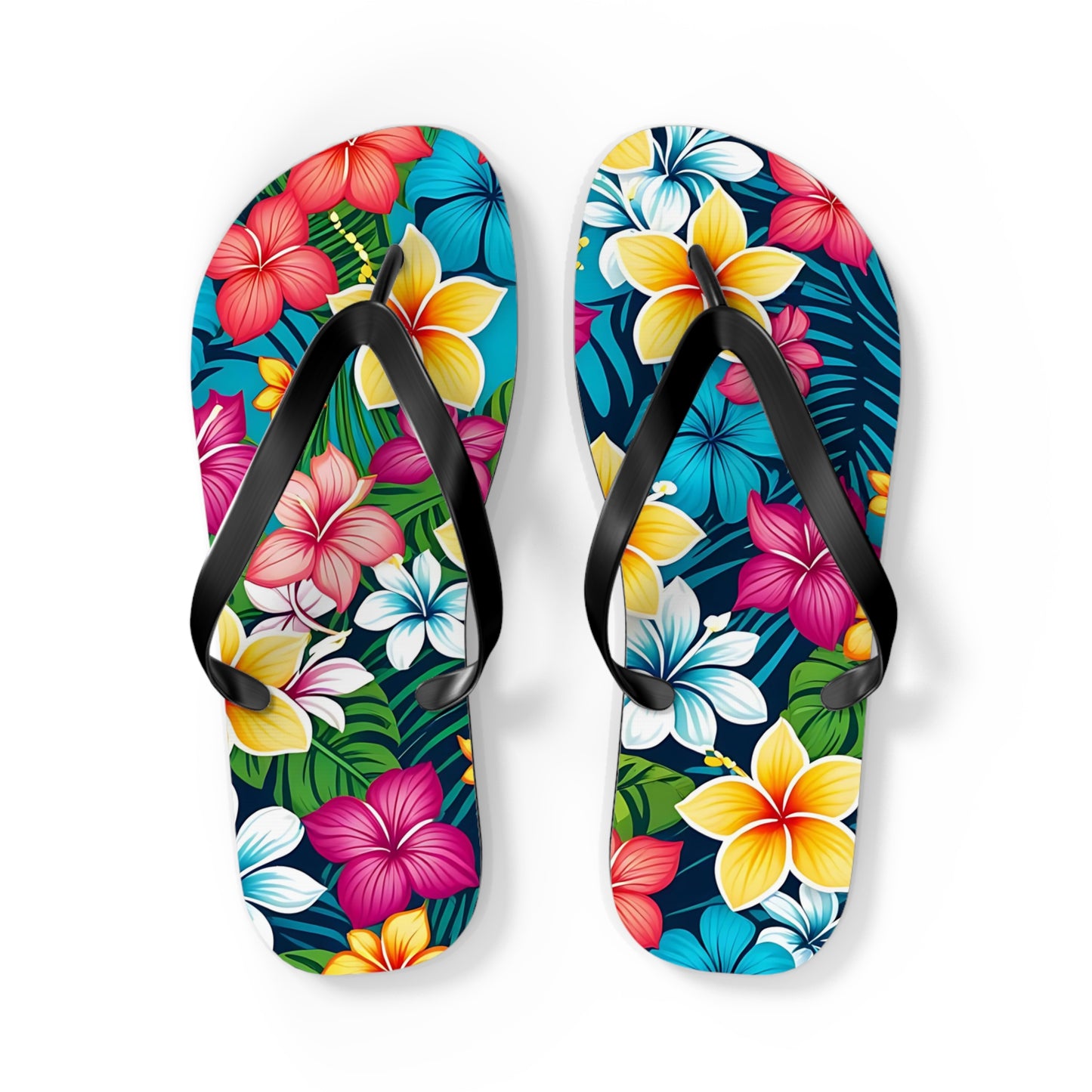 Tropical Flip Flops- Unisex Aloha Vibes