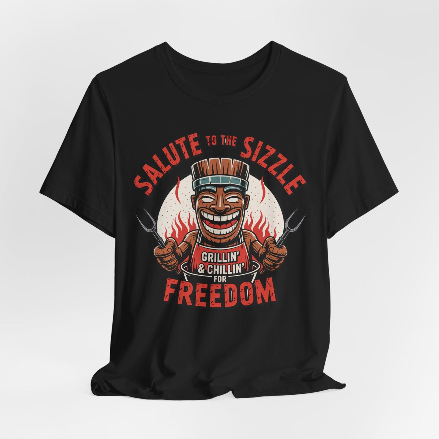 Grillin' and Chillin' Tiki T-Shirt