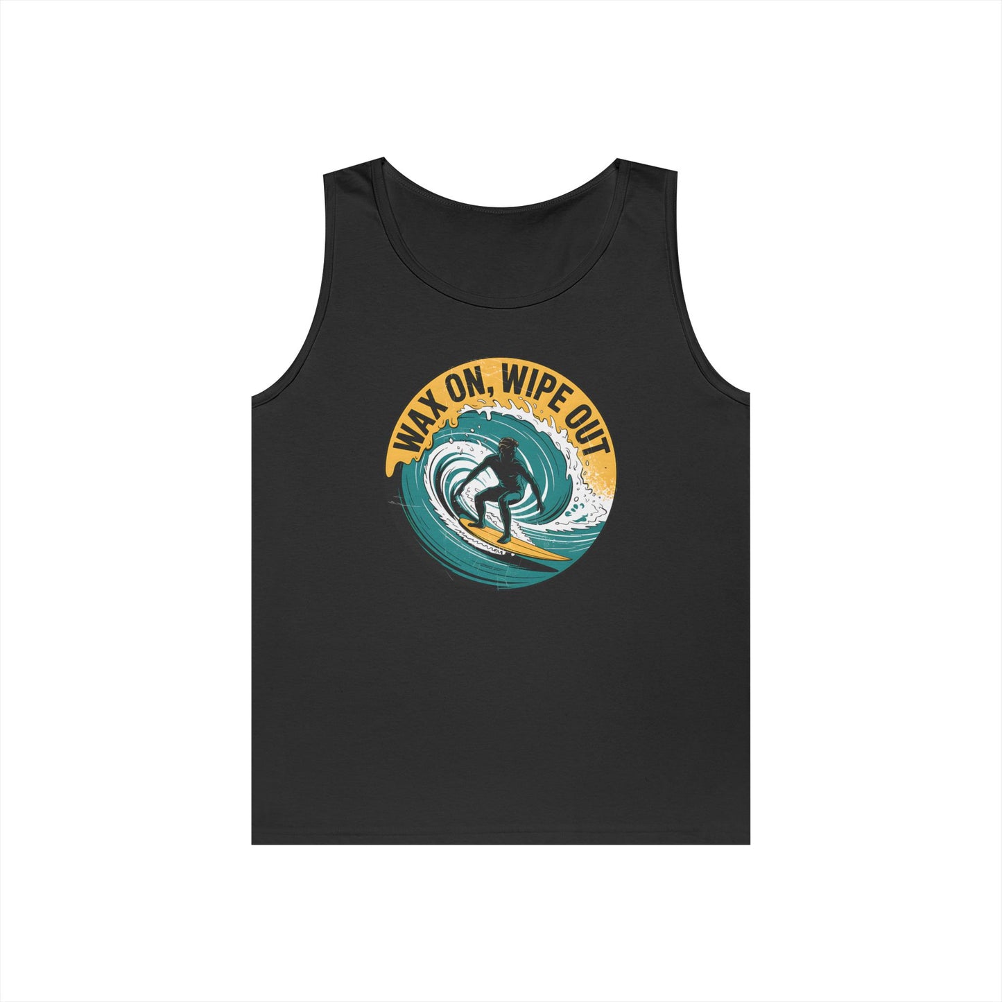 Wax On, Wipe Out Surf-Inspired Tank Top