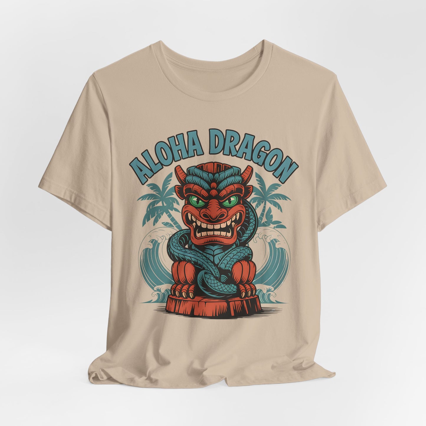 Aloha Dragon Short Sleeve Tiki T-Shirt
