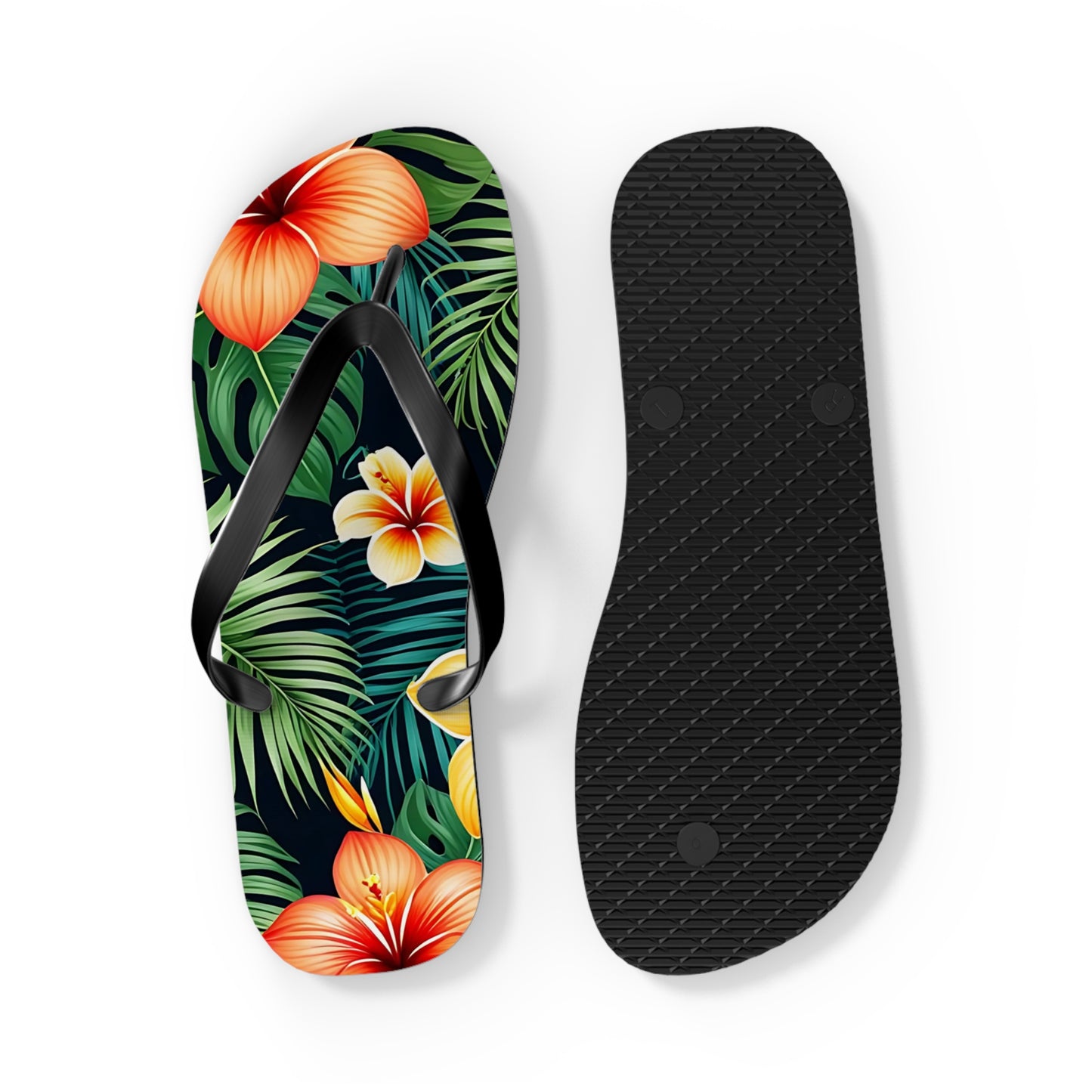 Summer Beach Sandals- Flower Flip Flops