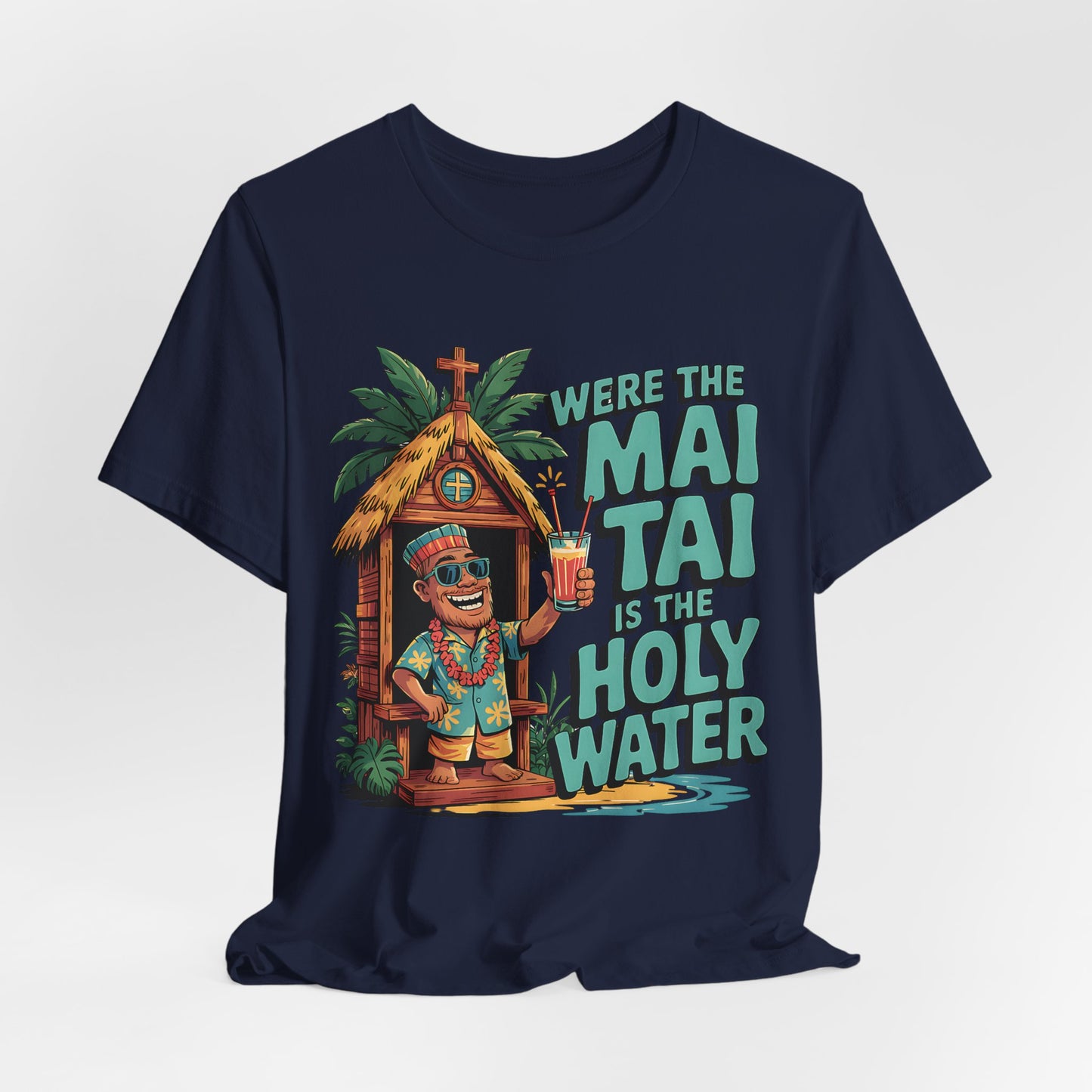 Tropical Mai Tai Tiki T-Shirt