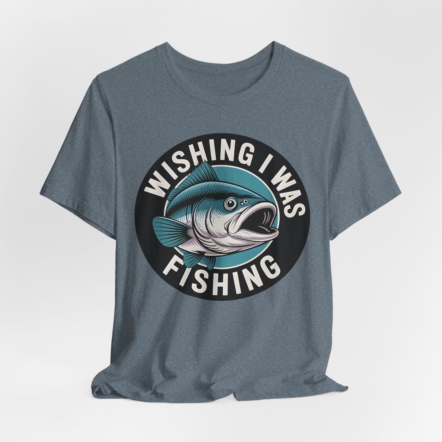 Wishing I Was Fishing T-Shirt