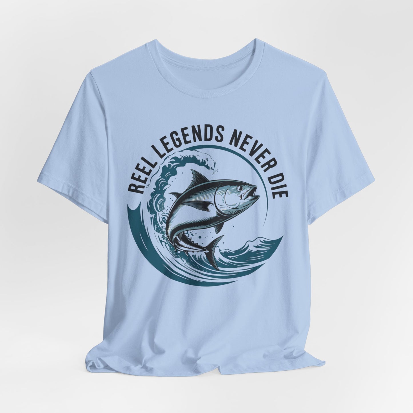 Reel Legends Never Die Fishing T-Shirt