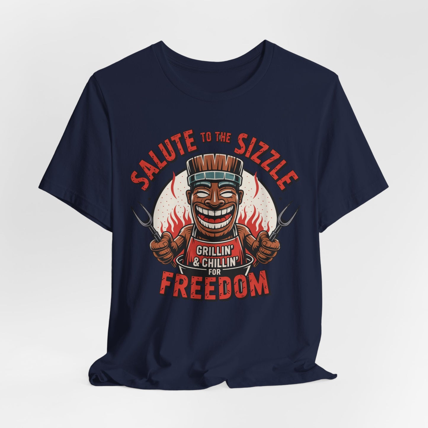 Grillin' and Chillin' Tiki T-Shirt