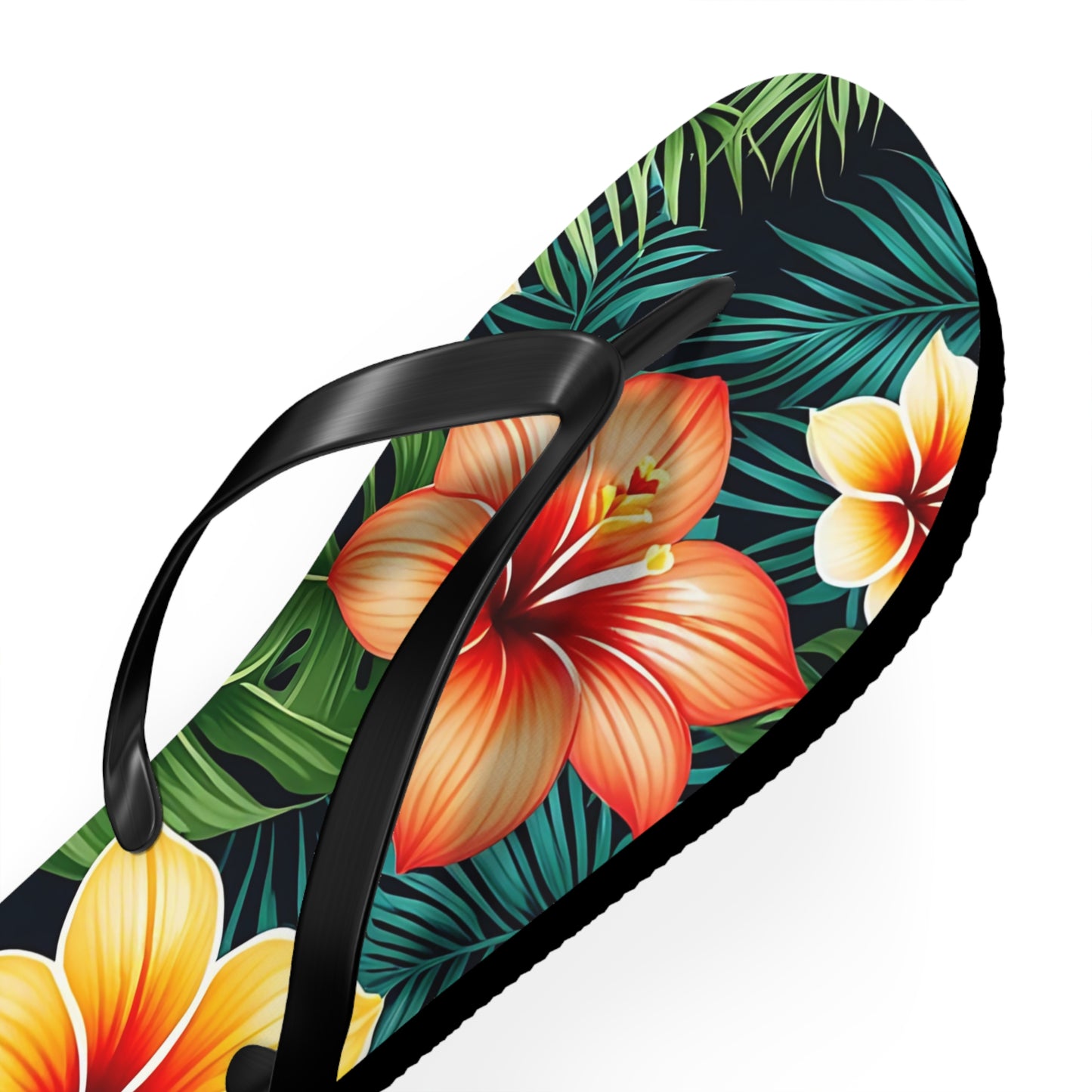 Summer Beach Sandals- Flower Flip Flops