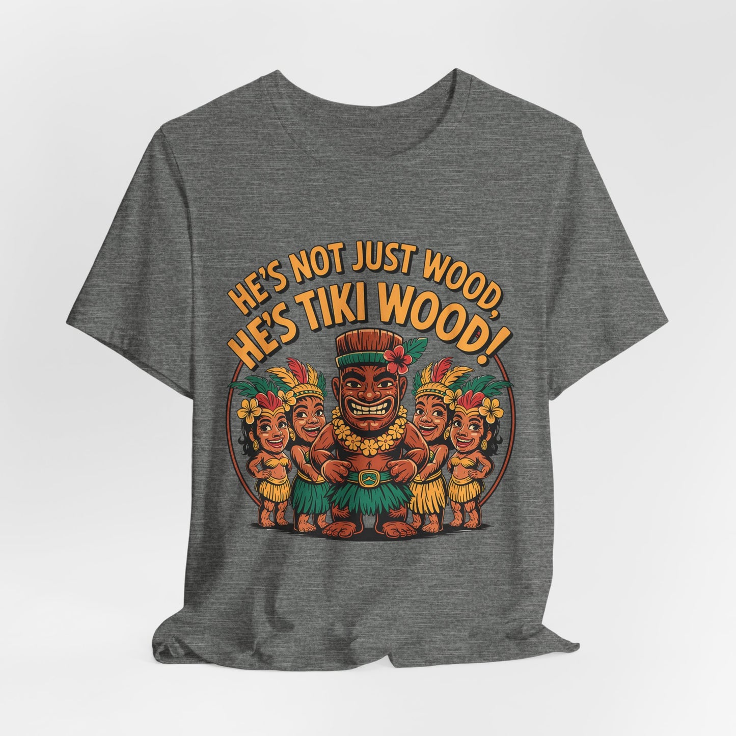 Tiki Wood Unisex Tiki T-Shirt