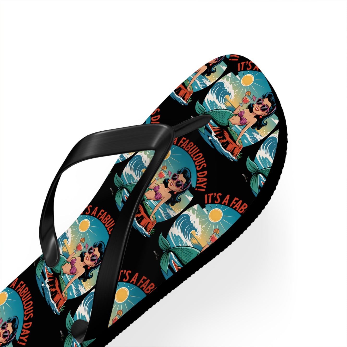 Rebel Tropics Flip Flops