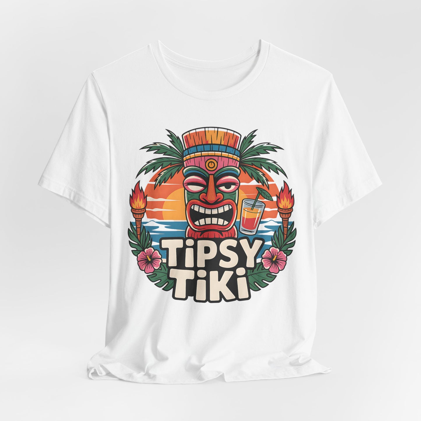 Tipsy Tiki Tropical T-Shirt