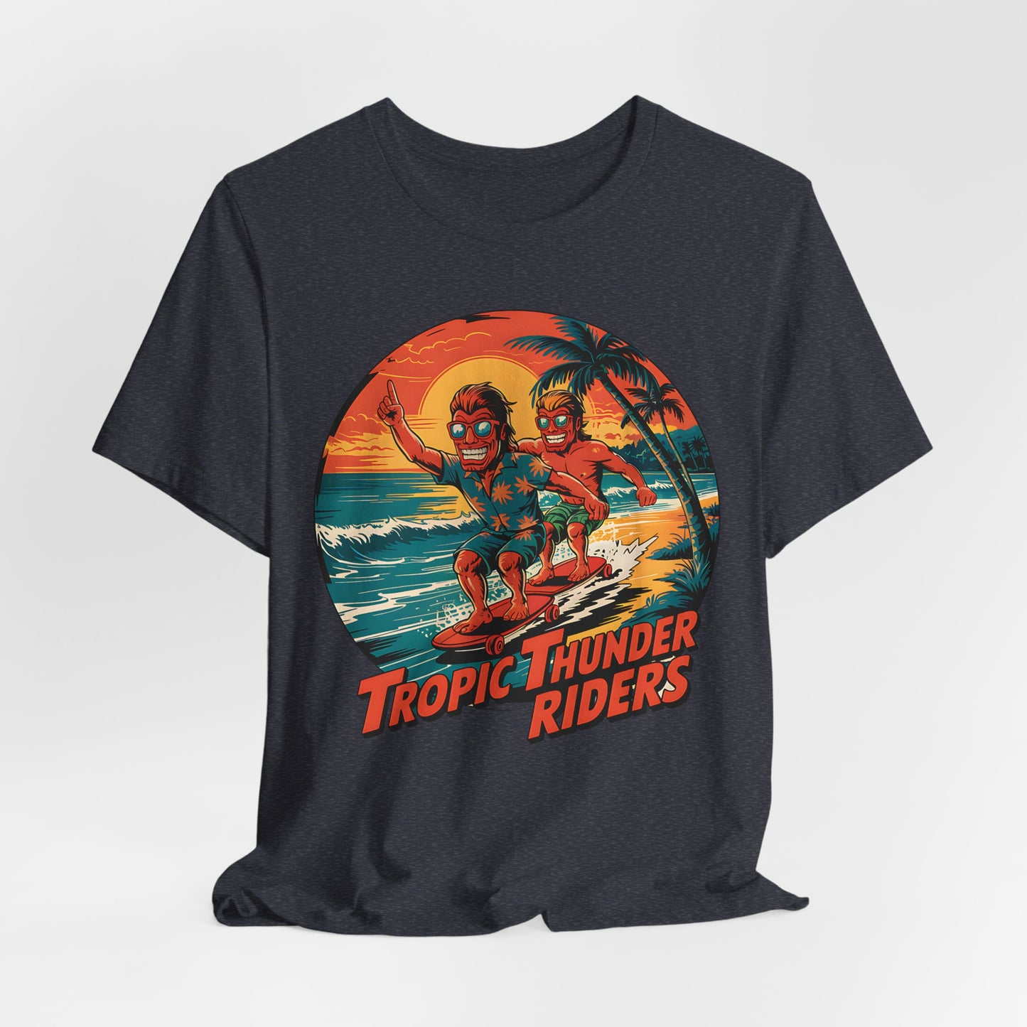 Tropic Thunder Riders Surf Tee - Unisex Short Sleeve T-Shirt