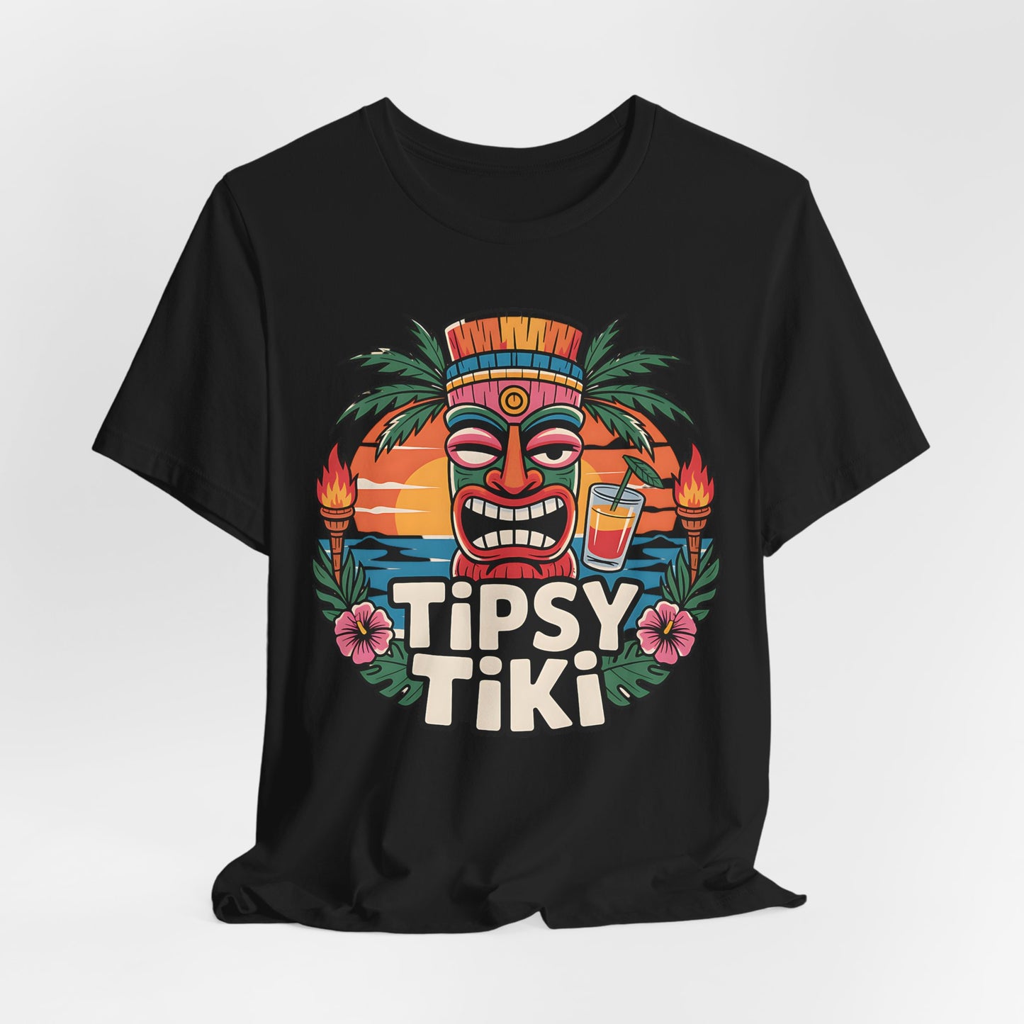 Tipsy Tiki Tropical T-Shirt