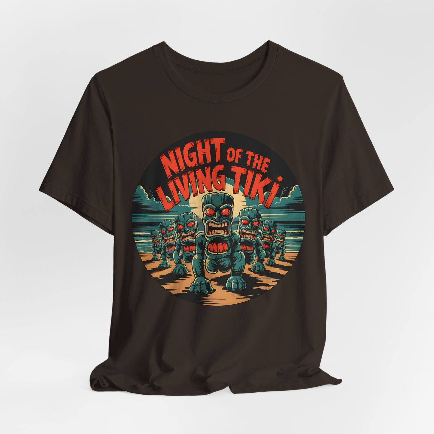 Night of the Living Tiki Halloween T-shirt