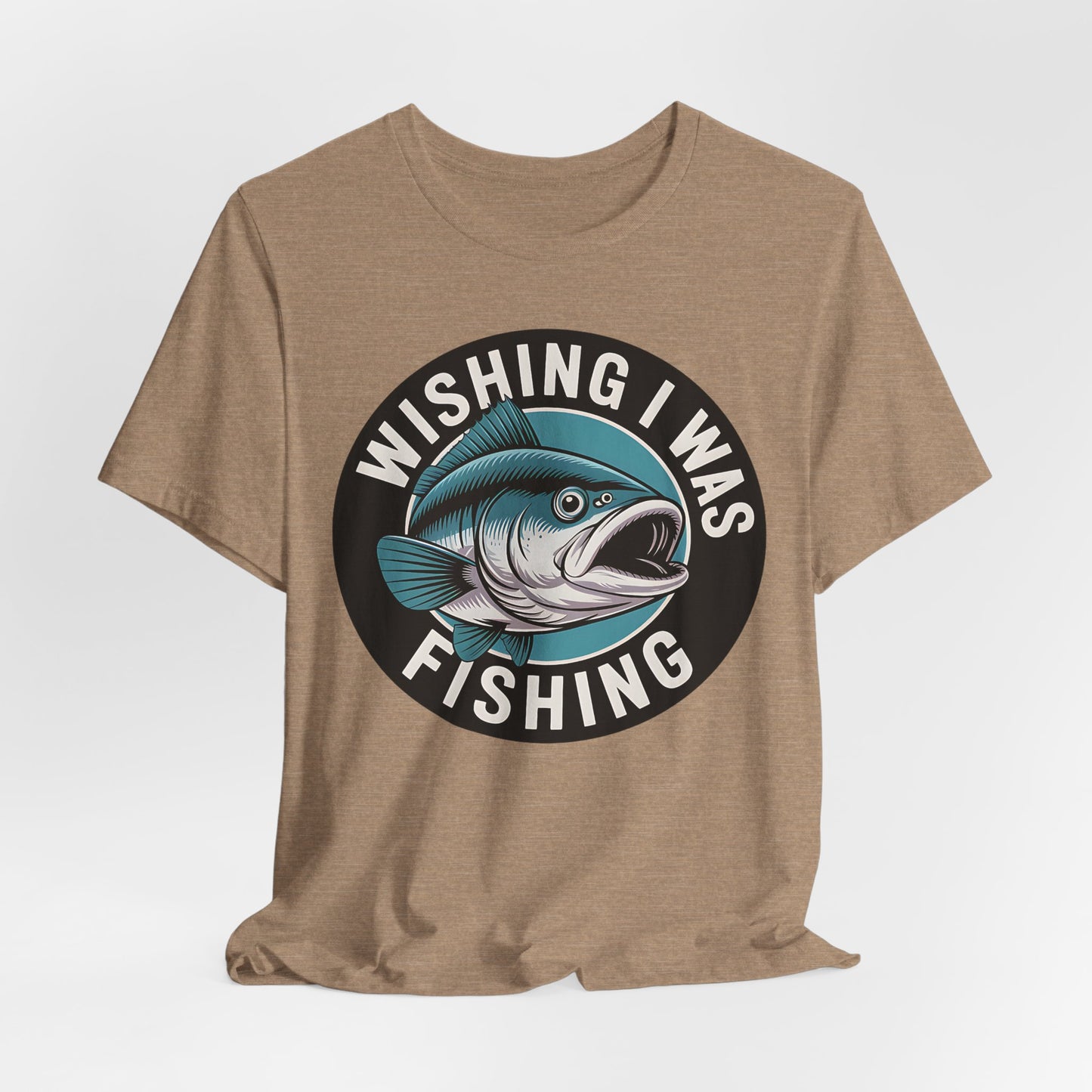 Wishing I Was Fishing T-Shirt