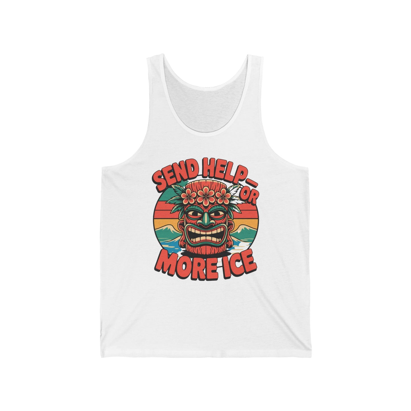 Rebel Tropics Tiki Tank Tops