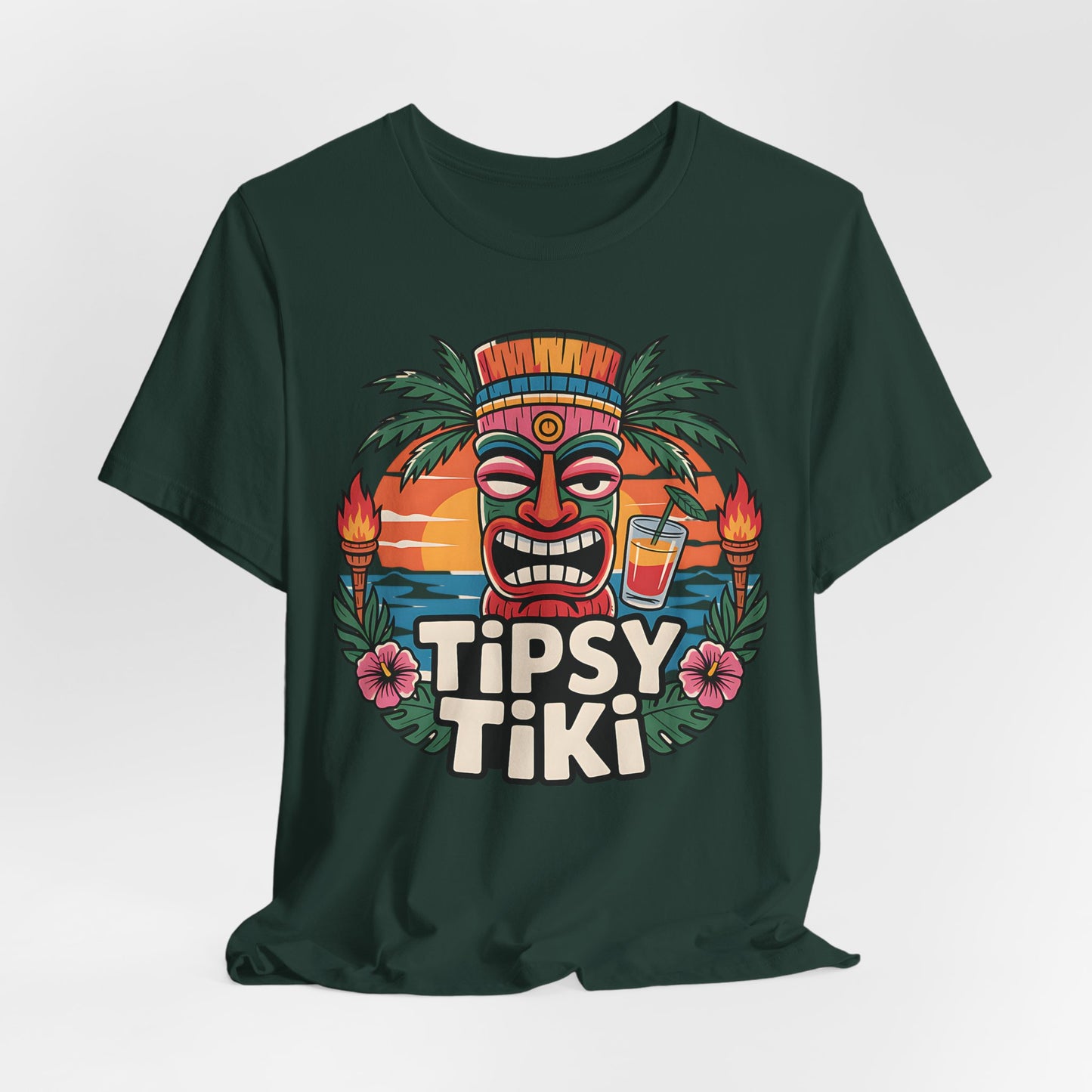Tipsy Tiki Tropical T-Shirt