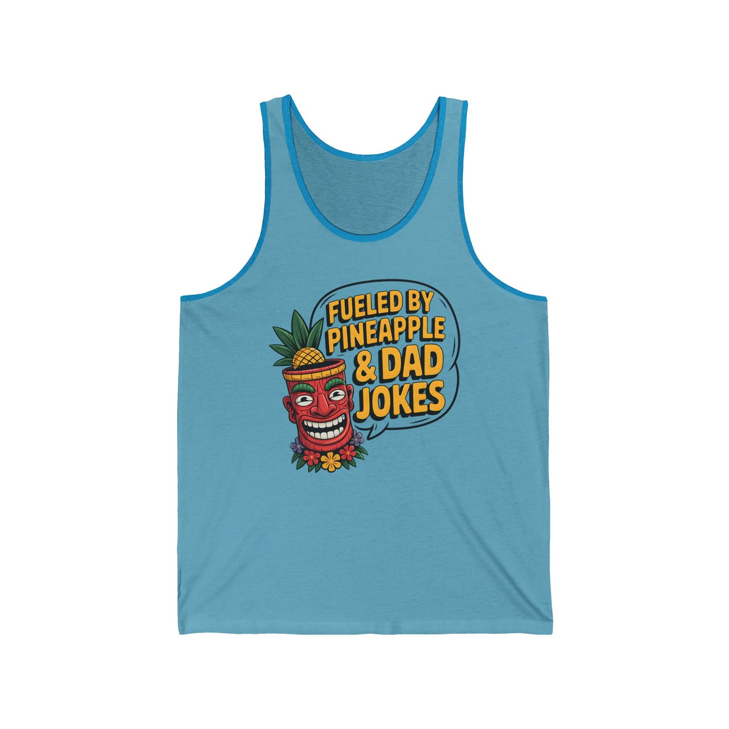 Pineapple and Dad Jokes Tank Top
