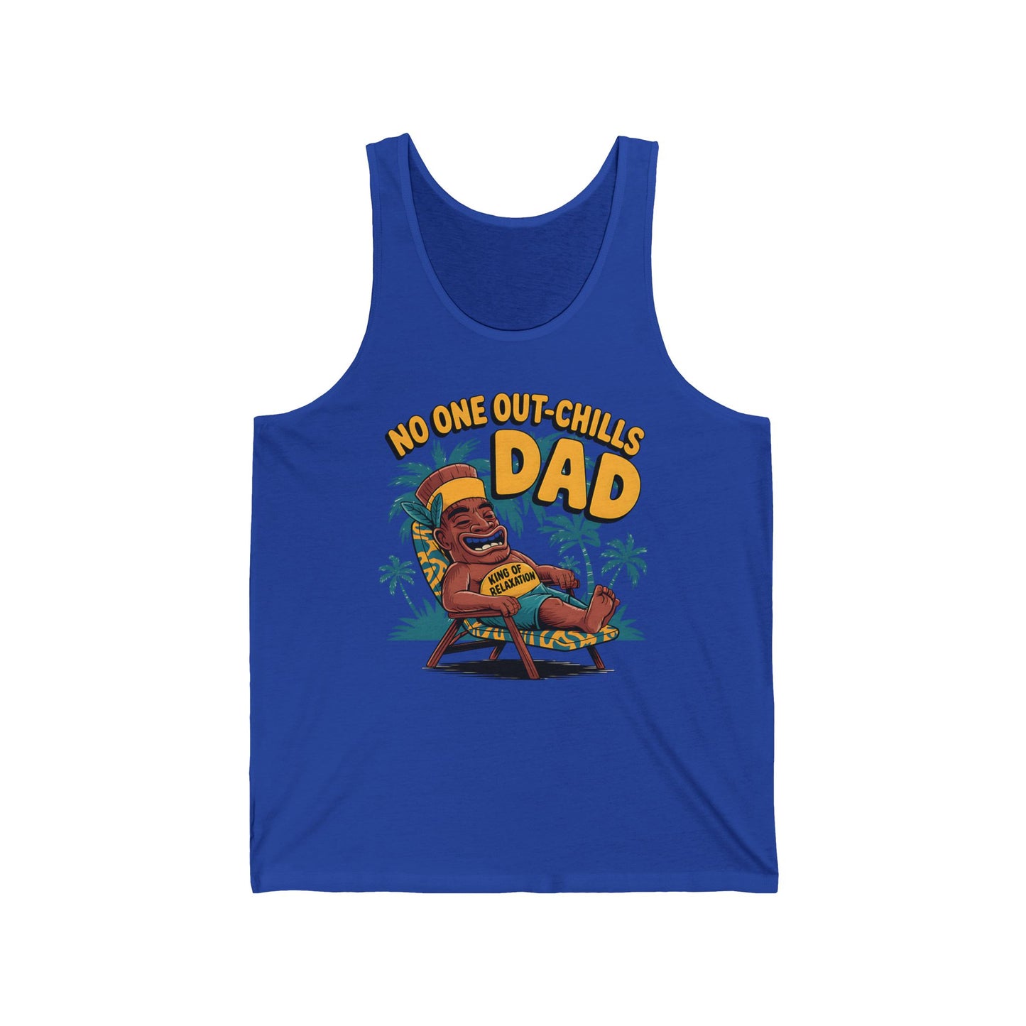 Chill Dad Tiki Tank Top
