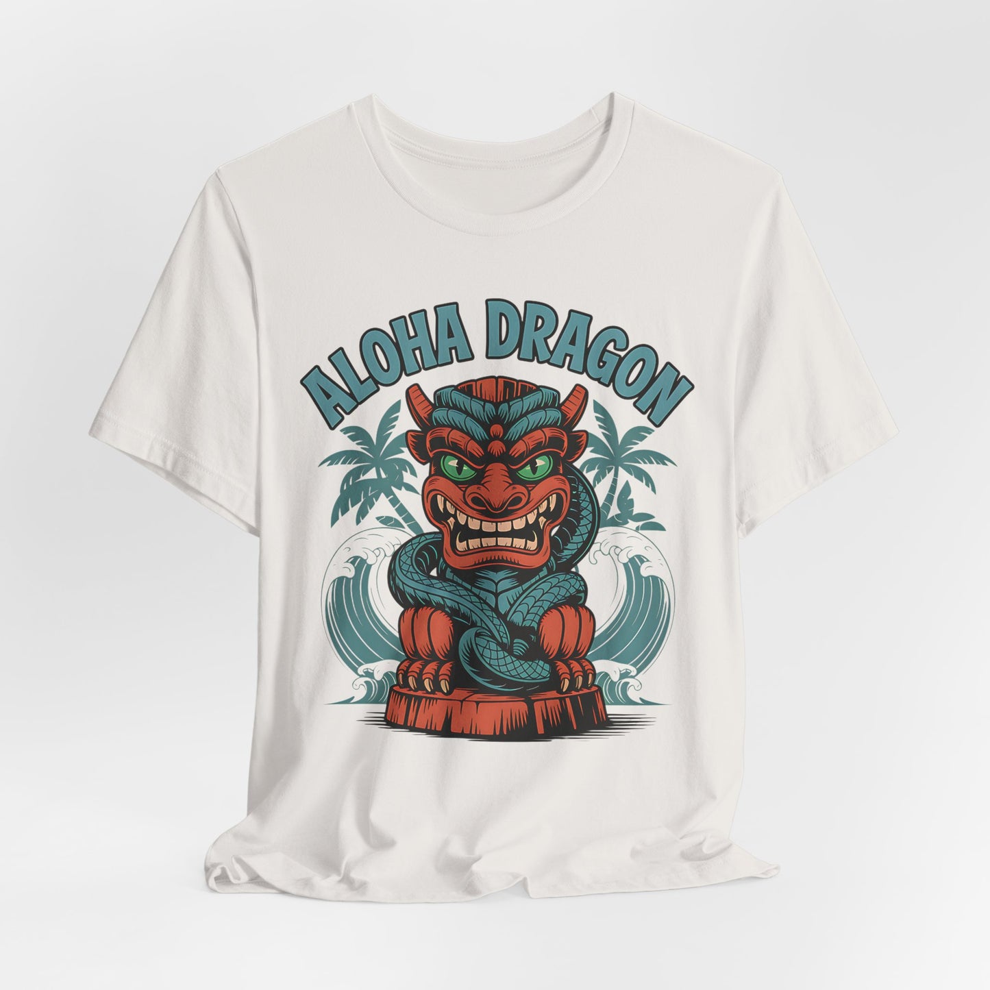Aloha Dragon Short Sleeve Tiki T-Shirt