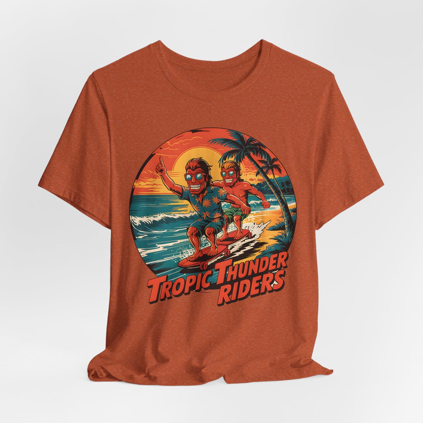 Tropic Thunder Riders Surf Tee - Unisex Short Sleeve T-Shirt