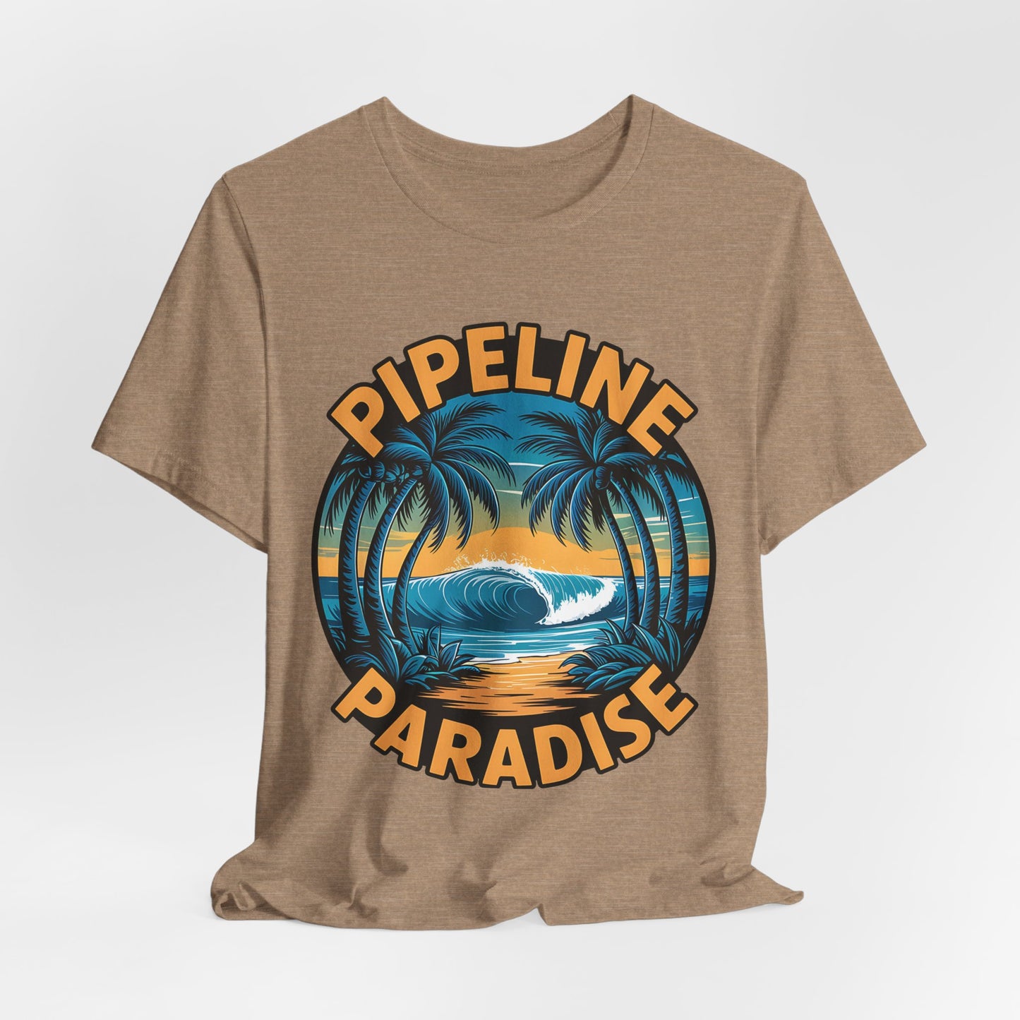 Pipeline Paradise Unisex Jersey Tee | Casual Beach Vibe Shirt