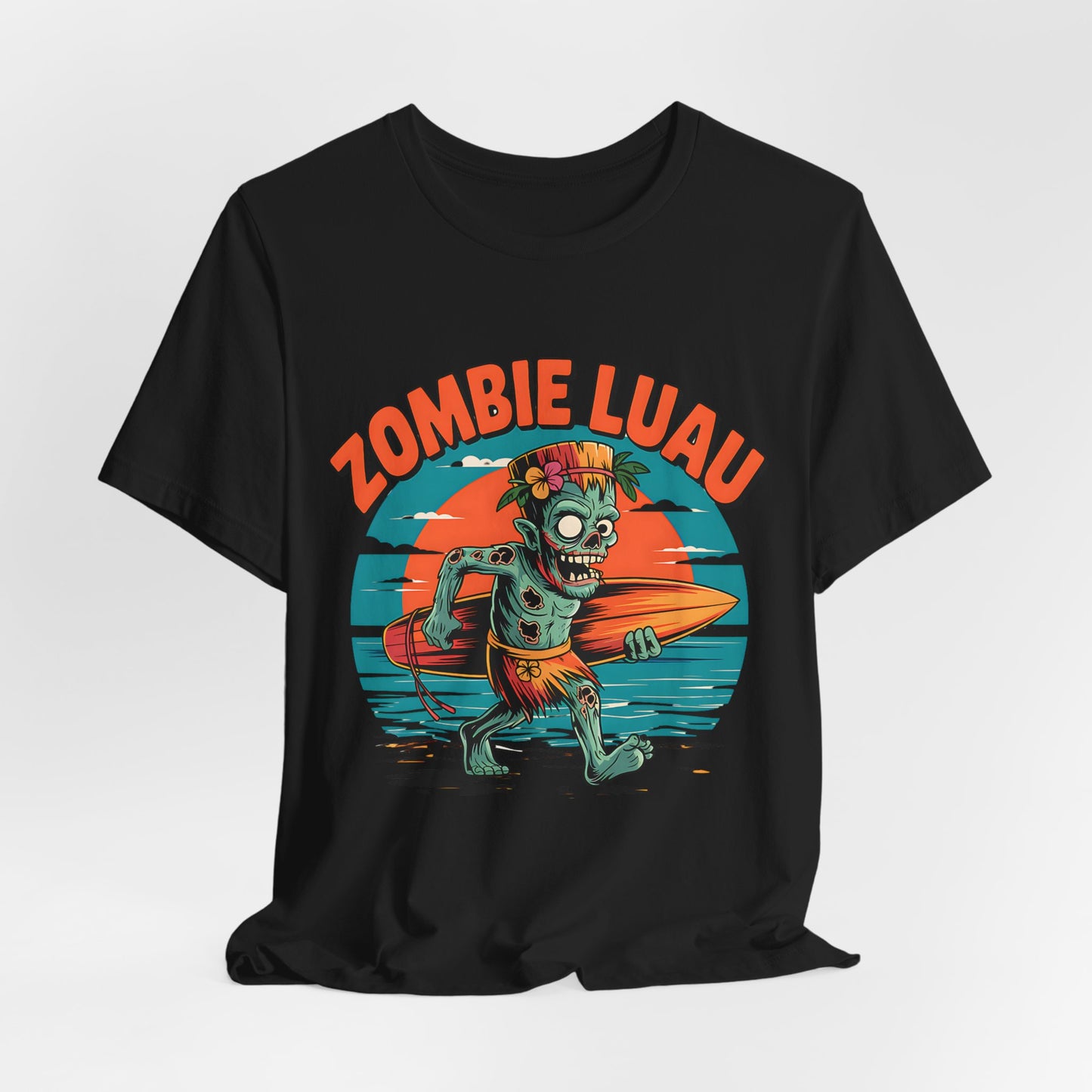 Zombie Luau Halloween T-Shirt