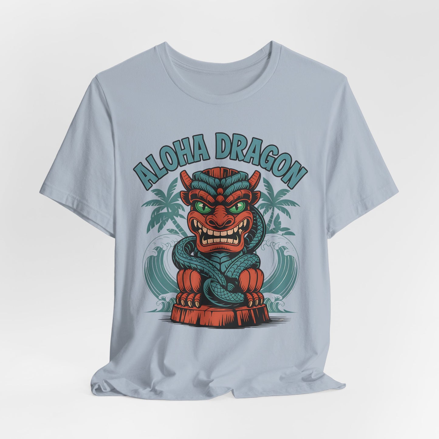 Aloha Dragon Short Sleeve Tiki T-Shirt