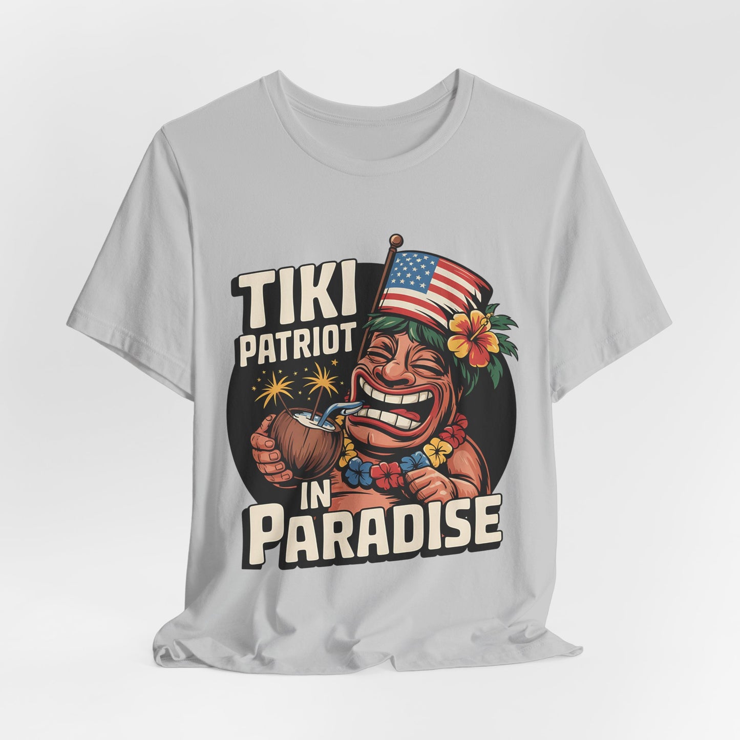 Tiki Patriot in Paradise T-Shirt