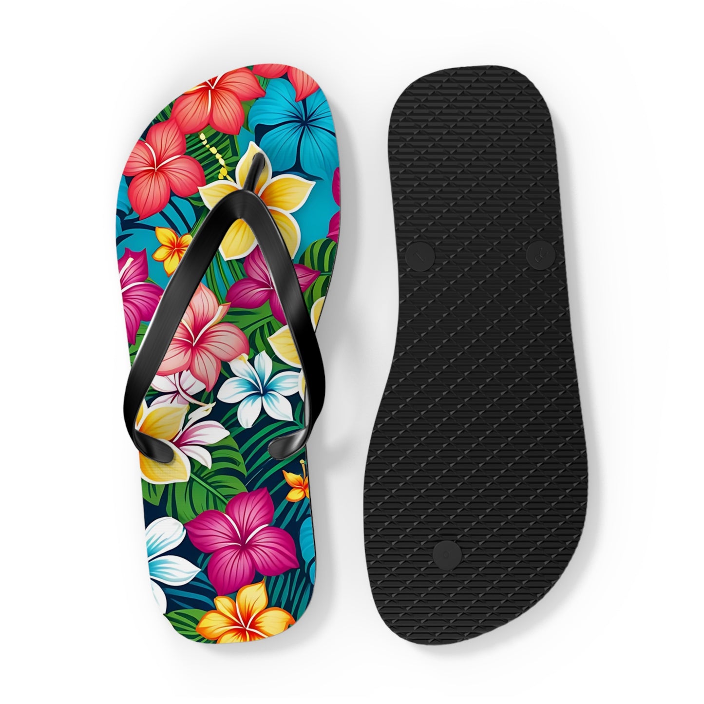 Tropical Flip Flops- Unisex Aloha Vibes
