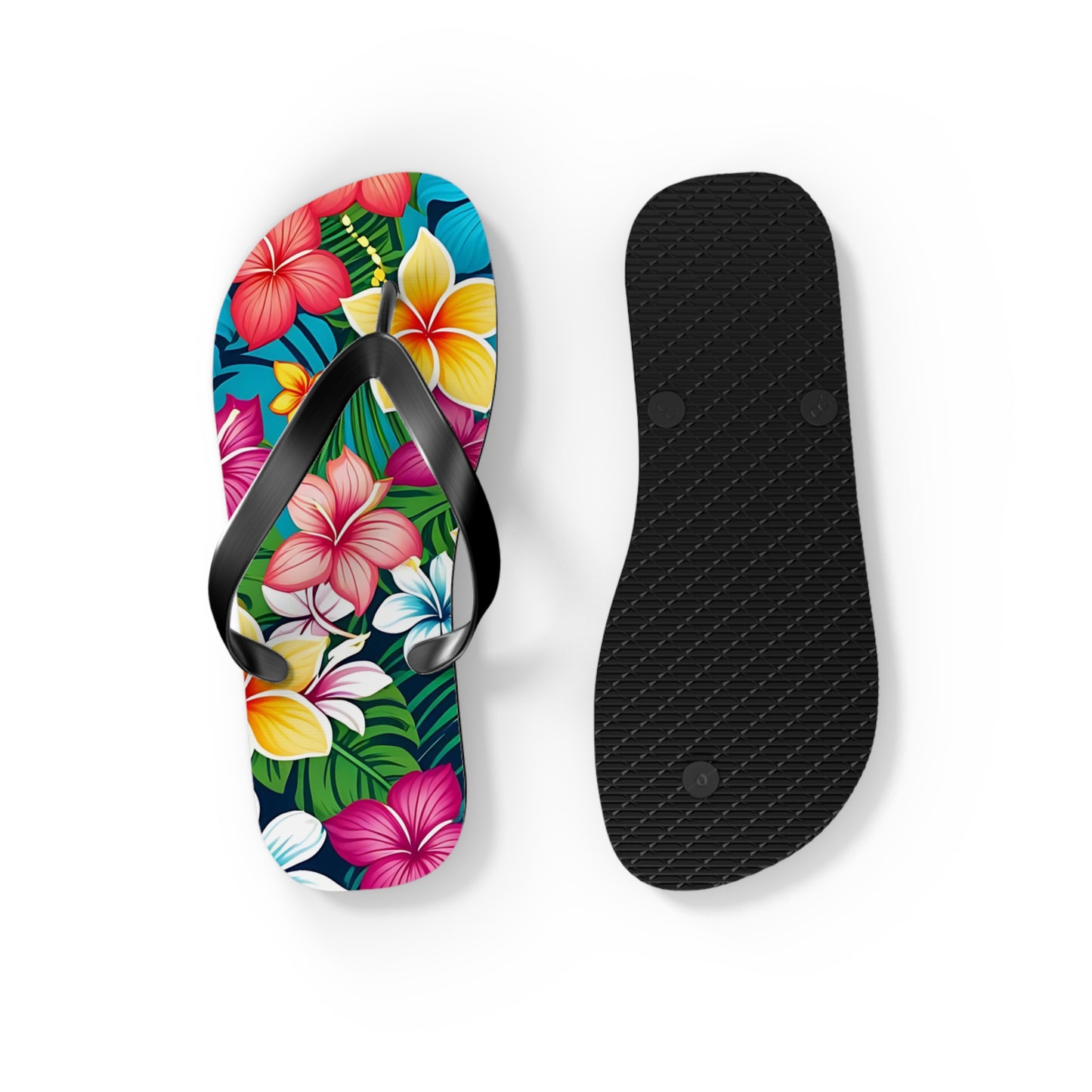 Tropical Flip Flops- Unisex Aloha Vibes