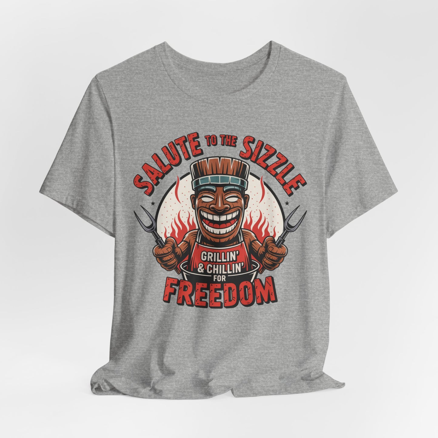 Grillin' and Chillin' Tiki T-Shirt