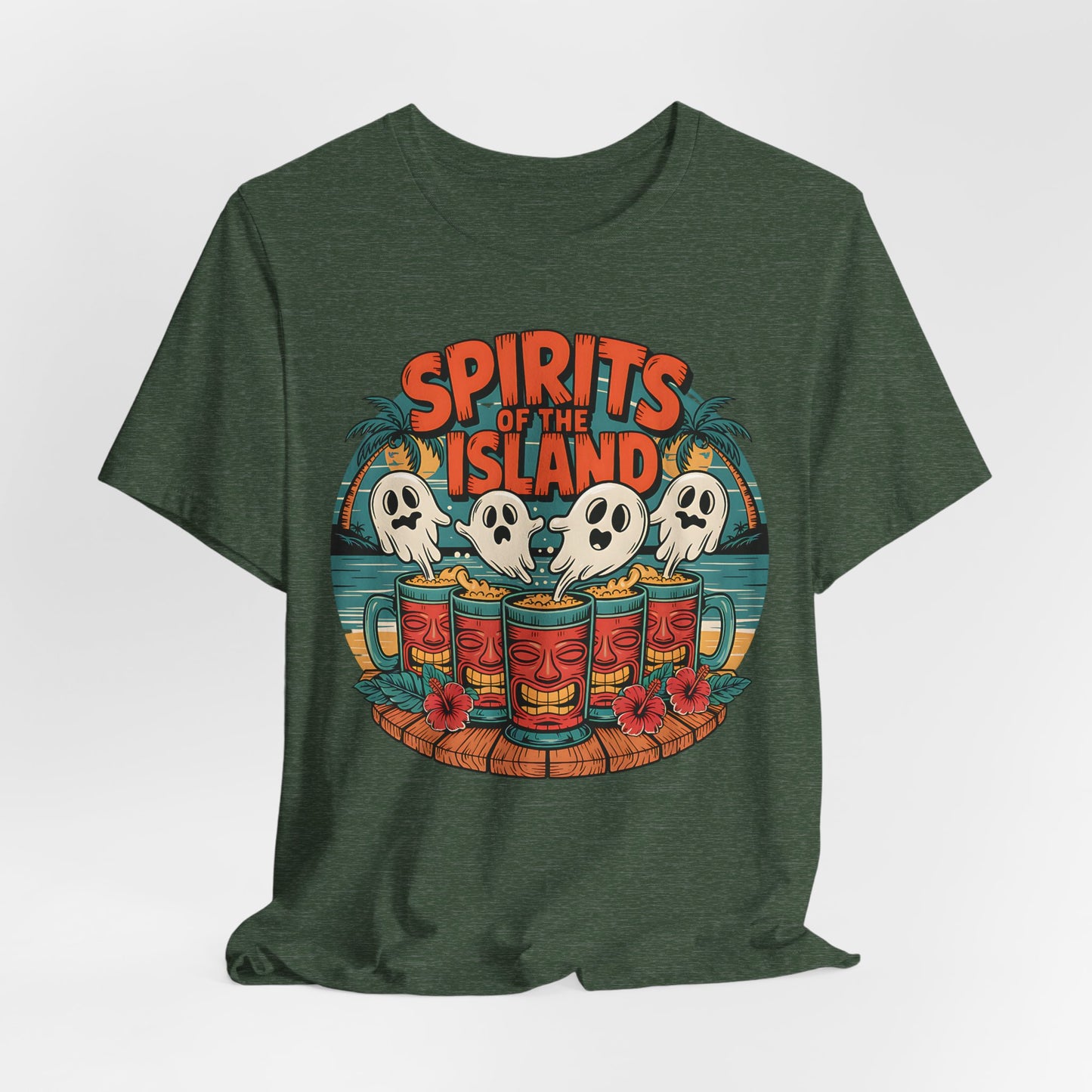 Spirits of the Island - Halloween Themed T-Shirt