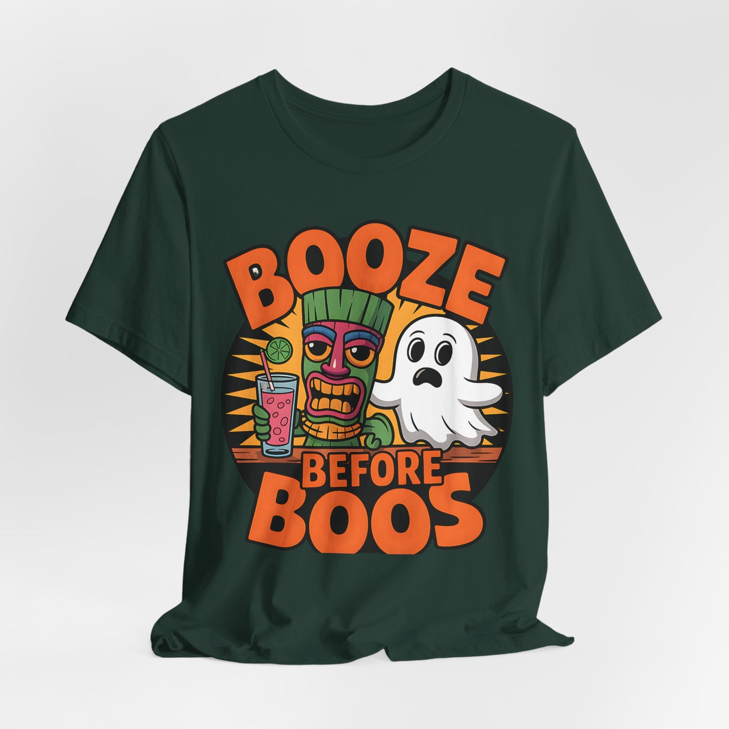 Booze Before Boos Halloween T-Shirt