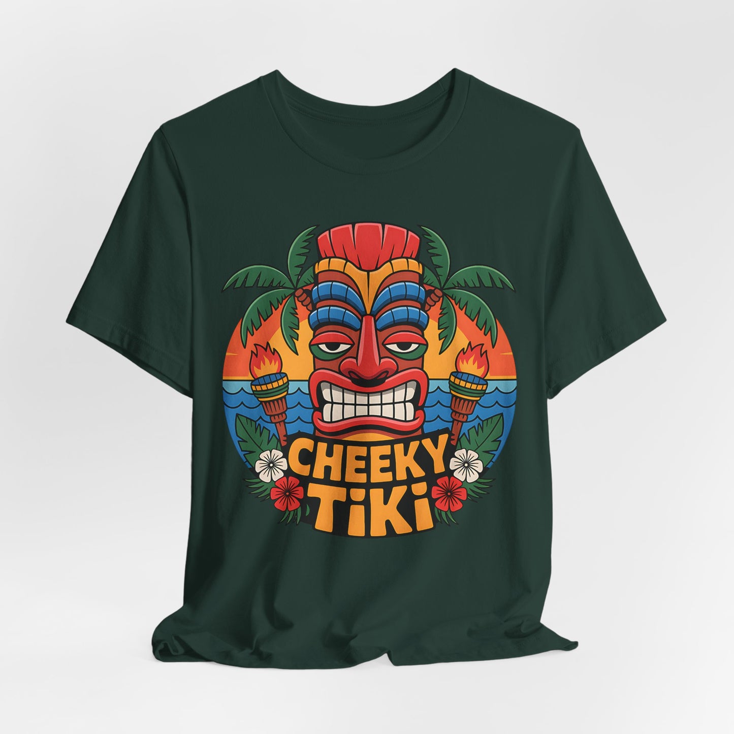 Cheeky Tiki Tropical T-Shirt