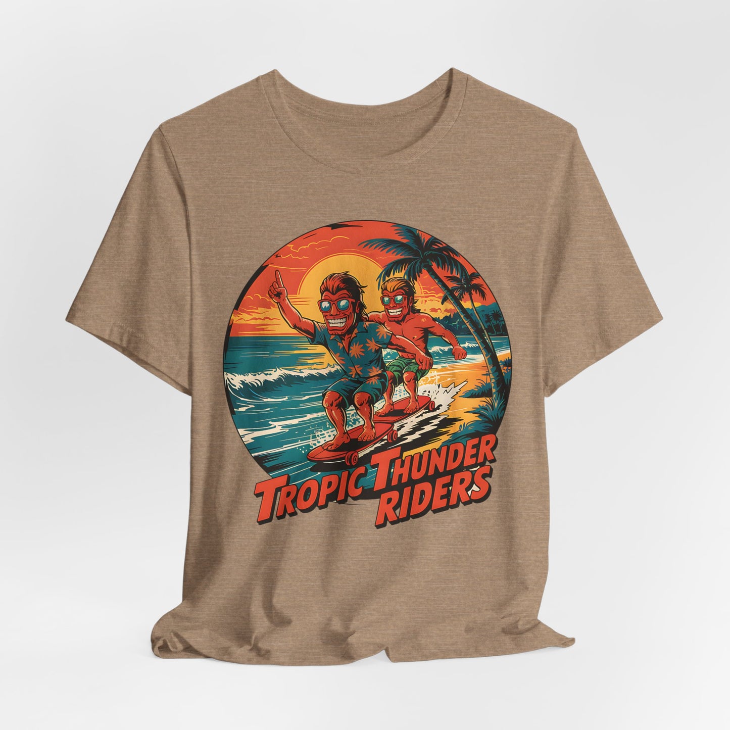 Tropic Thunder Riders Surf Tee - Unisex Short Sleeve T-Shirt