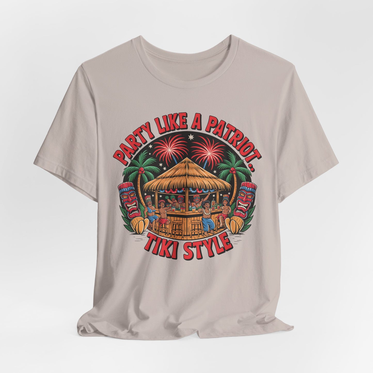 Party Like a Patriot Tiki T-Shirt