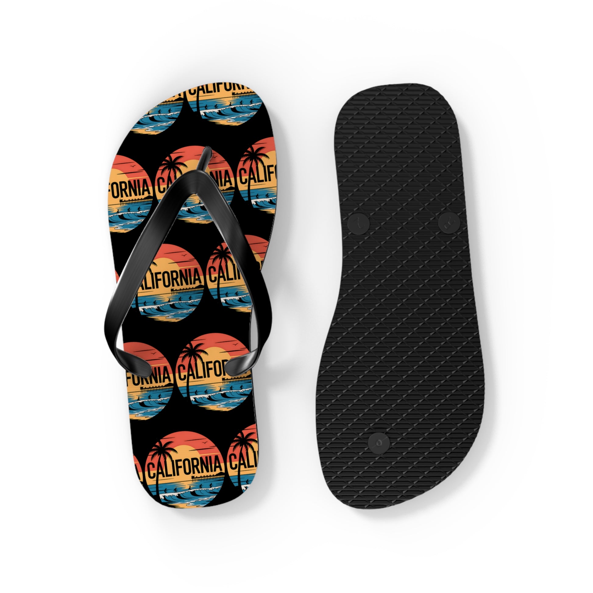 California Sunset Flip Flops - Beachwear Sandals