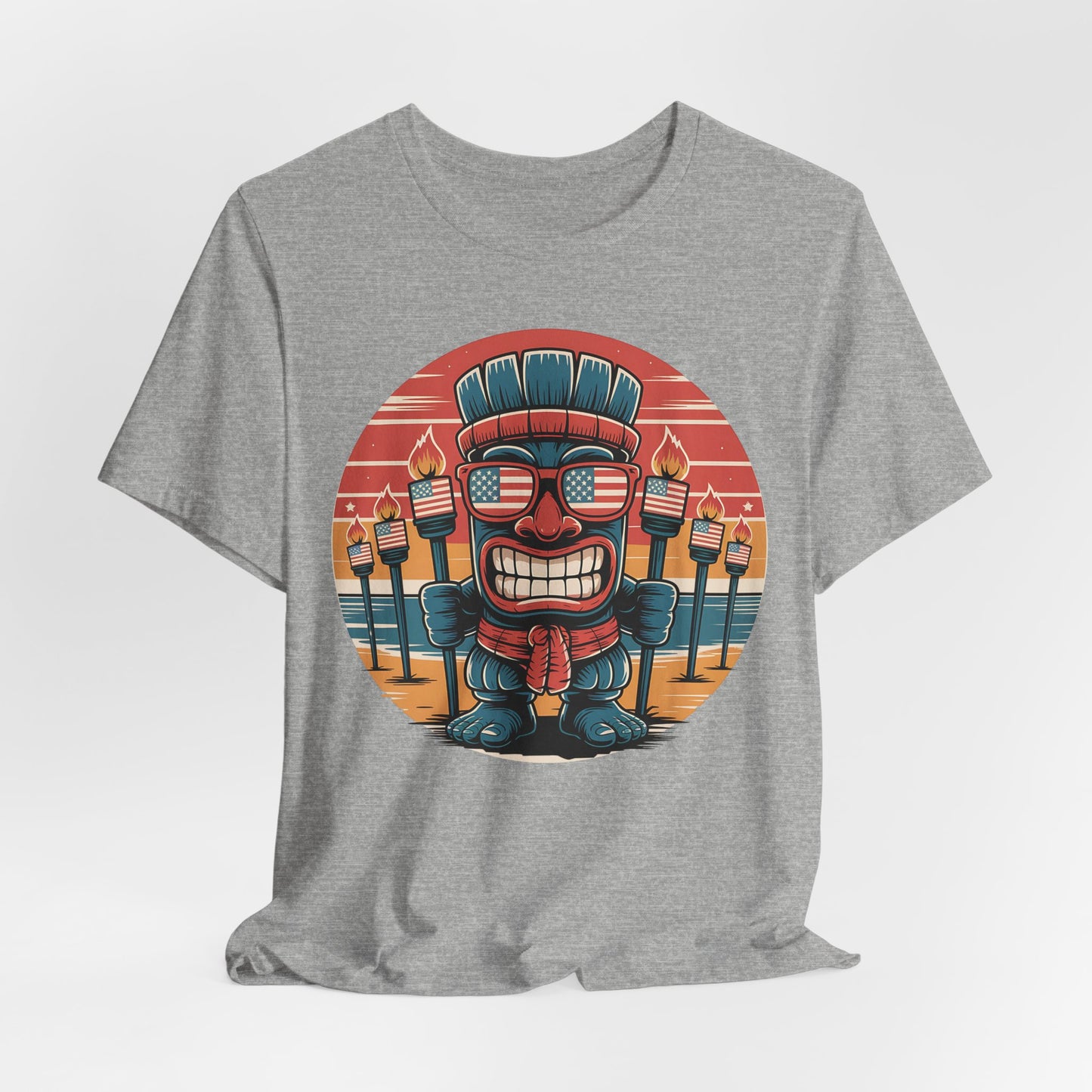 American Patriot Tiki T-Shirt