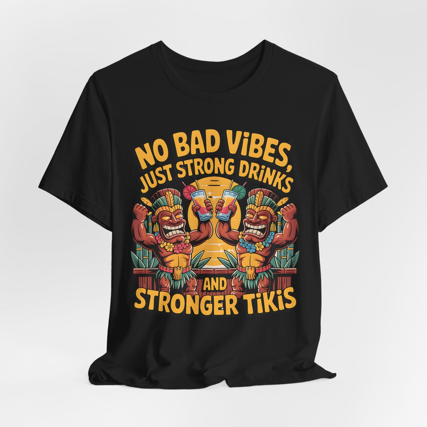 No Bad Vibes Tiki T-Shirt