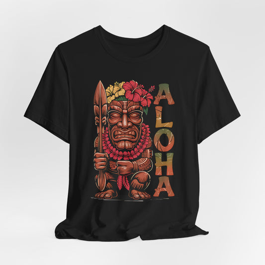 Aloha- Graphic Tiki T-Shirt